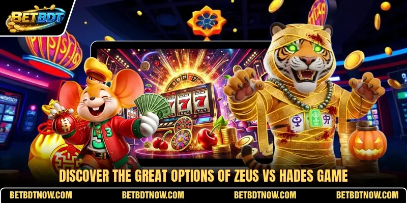 Discover the great options of Zeus vs Hades game
