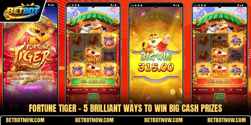 Fortune Tiger - 5 Brilliant Ways To Win Big Cash Prizes