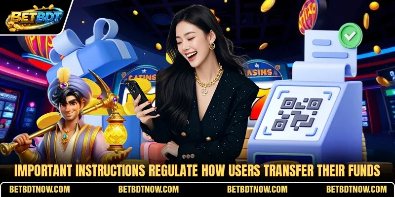 Important instructions regulate how users transfer their funds