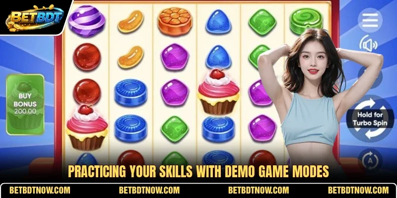 Practicing your skills with demo game modes
