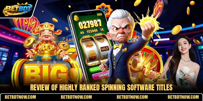 Review of highly ranked spinning software titles