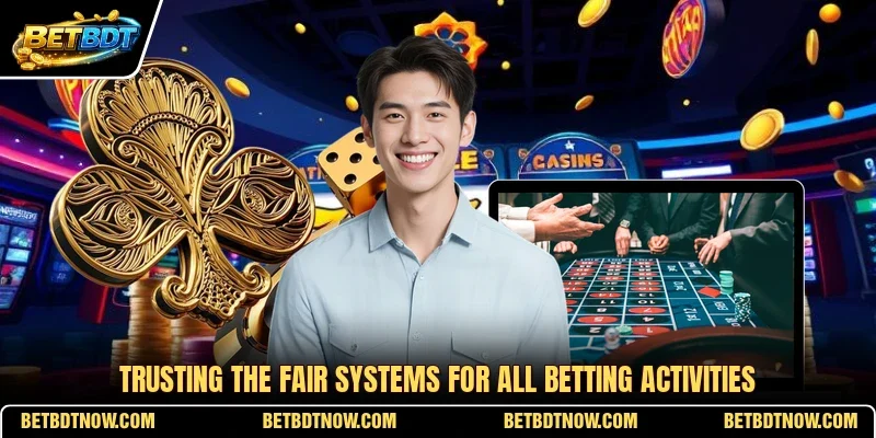 Trusting the fair systems for all betting activities