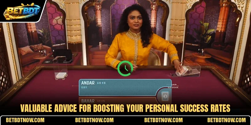 Valuable advice for boosting your personal success rates
